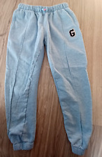 unisex warme Jogging Leggings Freizeit Hose lang Gr. 146 152 Yigga hell blau