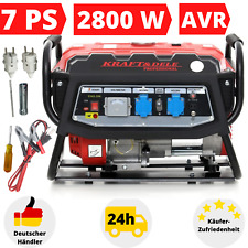 Stromerzeuger Benzin Stromaggregat Notstromaggregat Leise Stromgenerator 7 PS