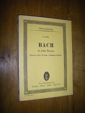 St. John Passion/Passion selon