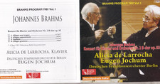 Alicia de Larrocha,Eugen Jochum,Johannes Brahms,CD