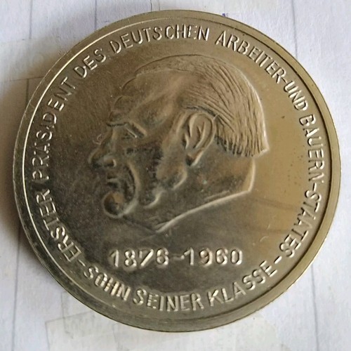 Medaille wilhelm pieck - medaille,