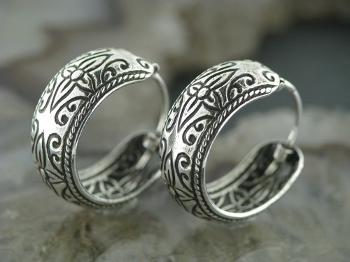Silber 925 creolen ohrringe - 925,