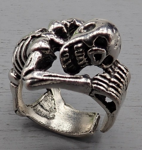 Ring halloween skelett skull - ring,