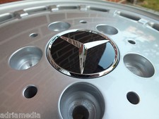 Mercedes Radzierdeckel Raddeckel Schwarz Deckel W201 W124 190 190D 190E Felge