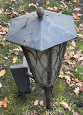 DDR Wandleuchte Hoflaterne -