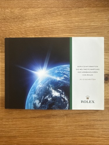 Rolex serviceinformation - rolex,