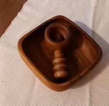 Teakholz Holzschale mit