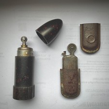 2 x Benzin Feuerzeug - Sturmfeuerzeug - II Weltkrieg