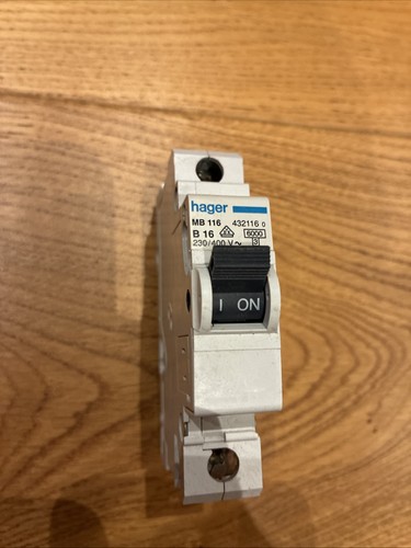 Hager mb116 432116 - hager,