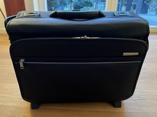 Delsey Akten - Koffer/ Buissiness / Trolley, Griff ausziehbar, 2 Rollen, Schwarz