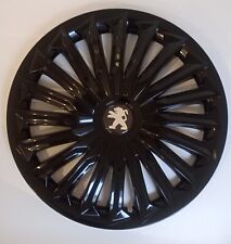 4 Radkappen Radzierblenden fur PEUGEOT 206 306 307 Partner Expert 16" schwarz