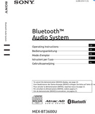 Sony Bluetooth Audio System
