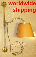 Vintage wandlampe messing - vintage,