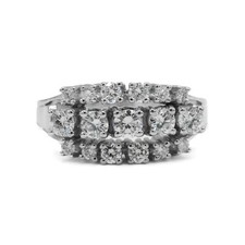 Ring mit 17 Brillanten 1,0 ct