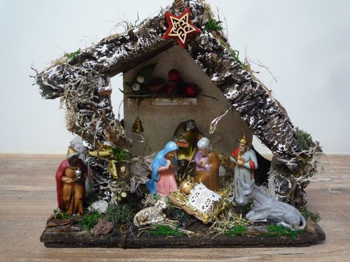 Schöne weihnachts krippe - schöne,