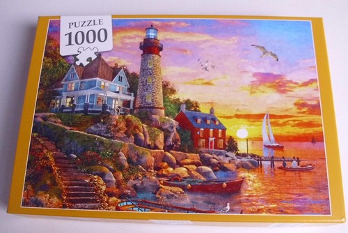Leuchtturm sonnenuntergang - im,