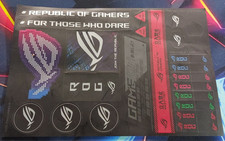 Original Aufkleber von Asus Rog Strix Gaming Wifi