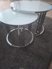 Couschtisch Weis, Silber