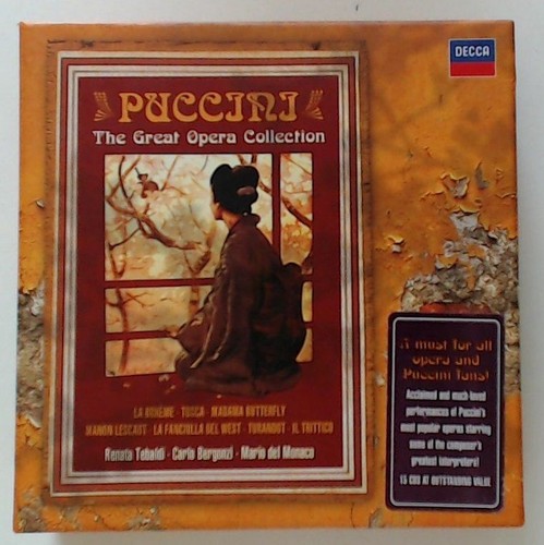 Puccini great opera collection - opera,