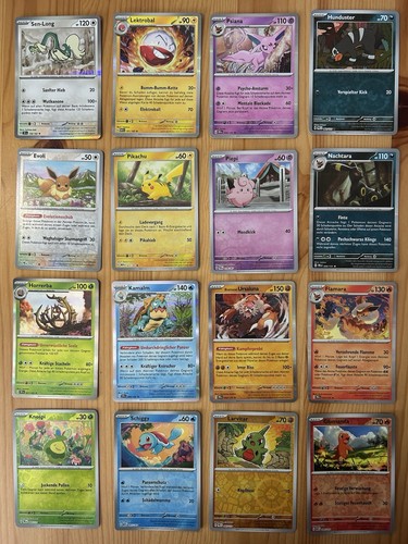 Pokemon glitzerkarten - 40,