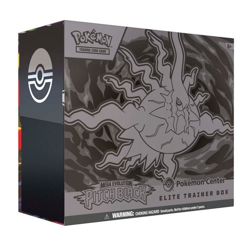 Pokemon center pitch - pokemon, black