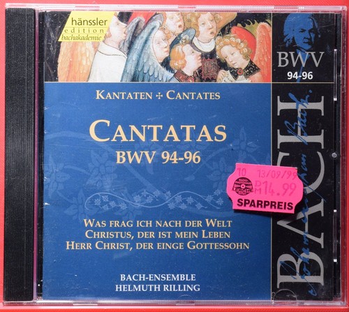 Bach cantatas bwv - bach, 94-96