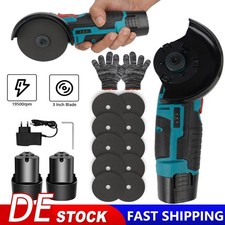 19500rpm Akku Flex Winkelschleifer Mini Trennschleifer Schleifmaschine 12V DHL
