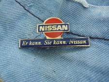 Pin Nissan Logo Er kann Sie kann Nissan Automobilhersteller Japan Yokohama