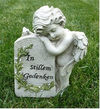 *Engel am Stein  Grabschmuck