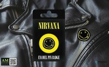 PYRAMID. -  NIRVANA - SMILEY - ENAMEL PIN BADGE - ANSTECK-PIN - NEU/OVP