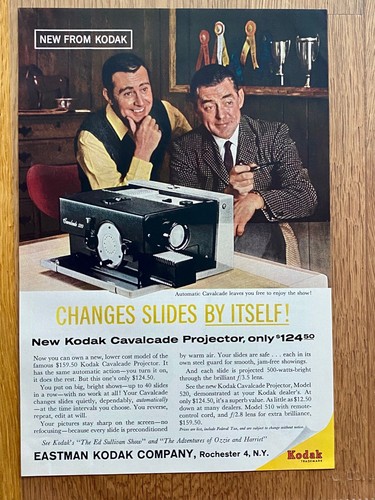 Kodak cavalcade dia - kodak, projector