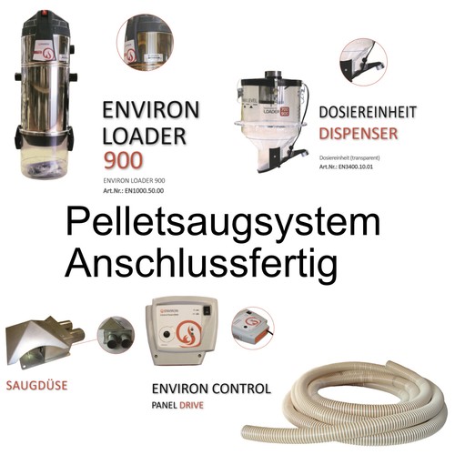 Pellet saugsystem komplett - saugsystem,