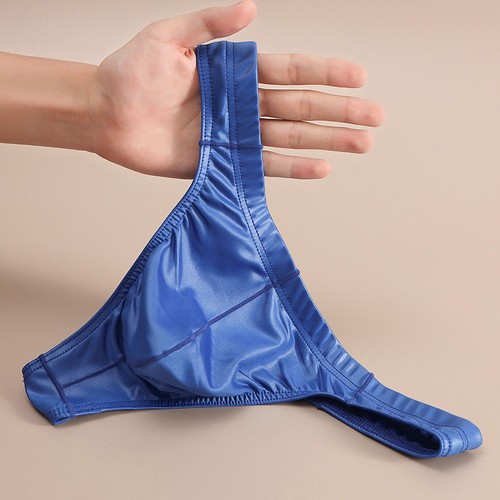 Herren string kunstleder - g-string,