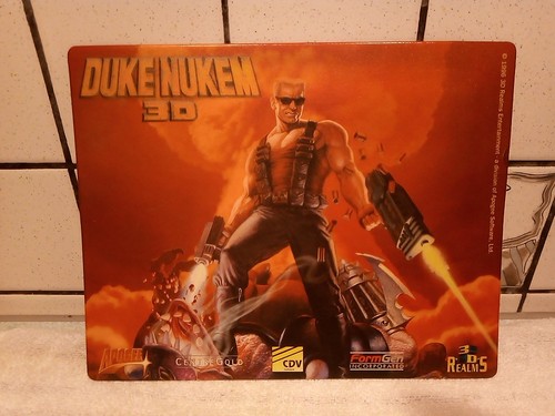 Duke nukem mousepad 1996 - duke,
