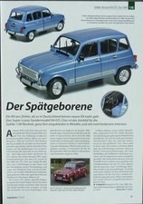 Renault R 4 GTL Clan in 1-18 von Solido....ein Modellbericht #1805c
