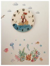 Piratenschiff Wanduhr