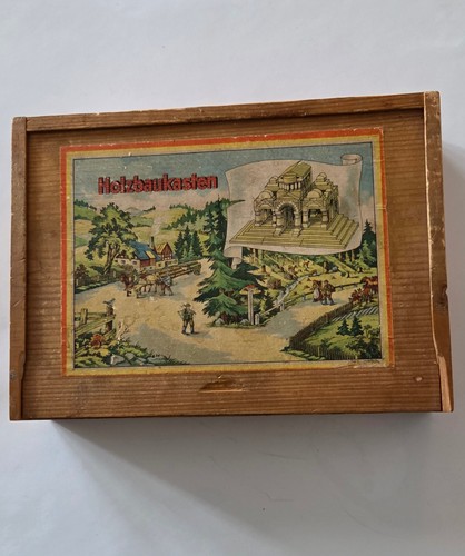 Alter holzbaukasten carl - holzbaukasten,