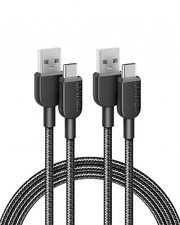 Anker 310 USB A auf USB C Ladekabel 2*1.8M Nylon Schnellladekabel für Samsung LG
