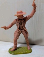 Hausser Elastolin Cowboy unbemalt 7cm Figur