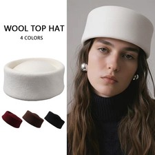 Damen Wollfilz-Baskenmütze