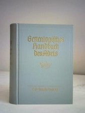 Genealogisches handbuch der - handbuch,
