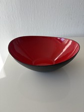 50-er: KRENIT Emaille Schale "Schiffchen"  ORSKOV H. Krenchel Kopenhagen