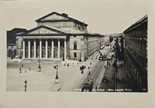 AK München Max Joseph Platz Nationaltheater Maximilianstraße Tram 1943