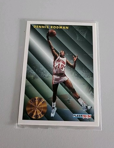 Dennis rodman nba card fleer - rodman,