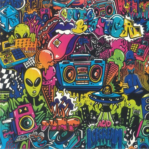 Gettoblaster acid ice - gettoblaster, cream