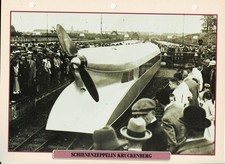 Schienenzeppelin Bauart Kruckenberg / Infokarte