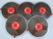 5 x BASF Tonband - 1x