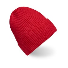 Strickmütze Basic Uni Beanie Mütze warm gerippt Wintermütze Herren Damen Unisex