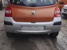 Heckstoßstange Stoßstange hinten Silber Renault Twingo II CN0 vor Facelift