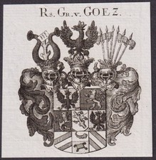 Wappen Goez coat of arms Adel